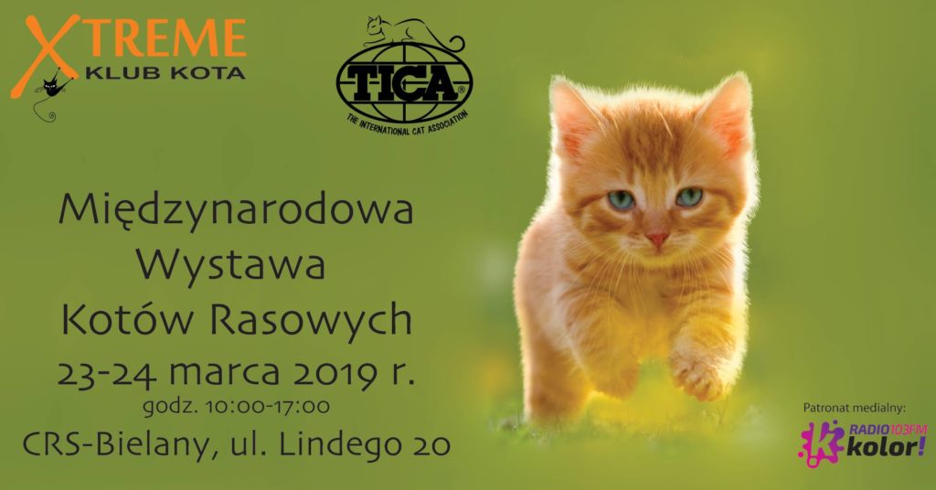 Charytatywne stoisko na wystawie TICA – TICA show “Let’s Spring” – Hala Sportowa CRS-Bielany, 23-34 marca 2019 r.
